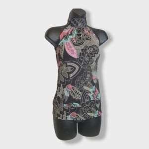 Halter High Neck Top